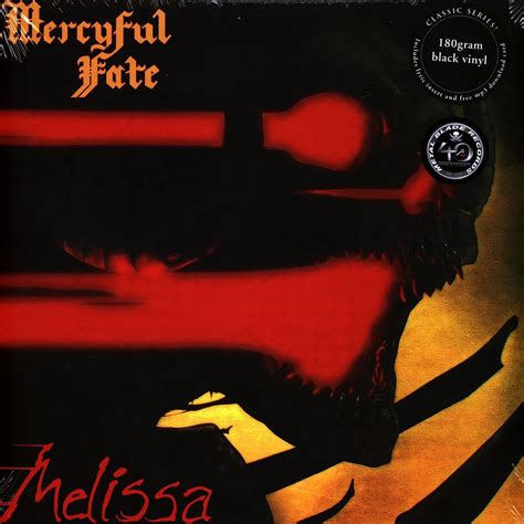 Mercyful Fate Melissa Vinyl Lp 1983 Eu Reissue Hhv