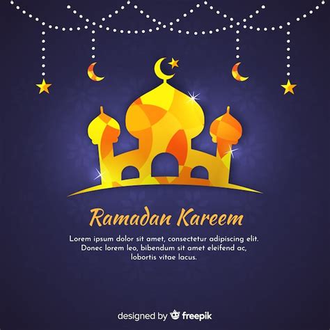 Fond De Ramadan Vecteur Gratuite