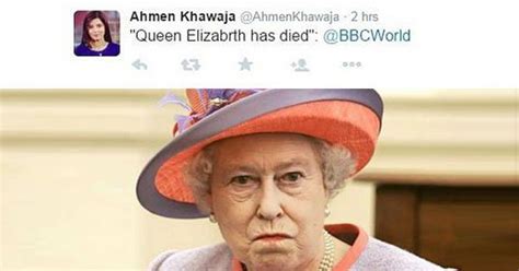 Bbc Reporter ‘kills Queen Elizabeth On Twitter Ouch