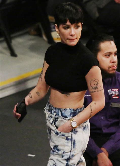 halsey cleveland cavaliers vs los angeles lakers at staples center 04 gotceleb
