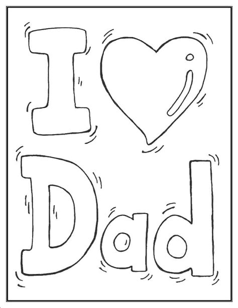 Get your free printable fathers day coloring sheets and choose from thousands more coloring pages on allkidsnetwork.com! Father's Day Coloring Pages (100% Free) Easy Print PDF