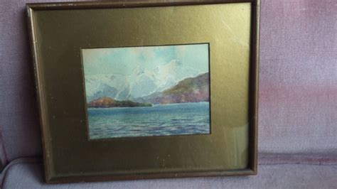 Vintage 1928 Watercolour Straits Of Magellan Etsy Beautiful