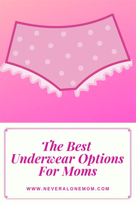The Best Underwear Options For Moms Never Alone Mom