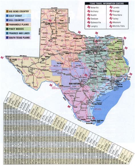 Texas Geography Map