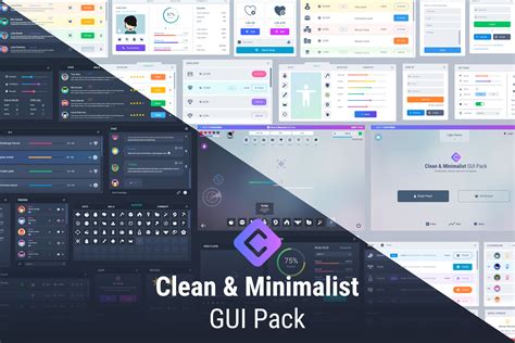 Clean And Minimalist Gui Pack 2d Gui Unity Asset Store