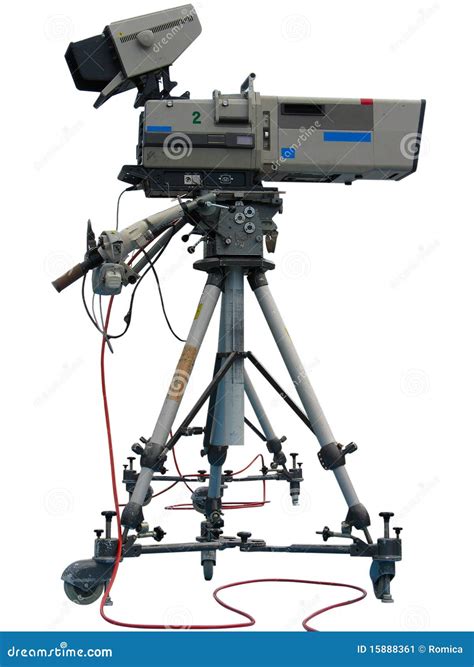 Tv Professional Studio Digital Video Camera Stock Image Image 15888361