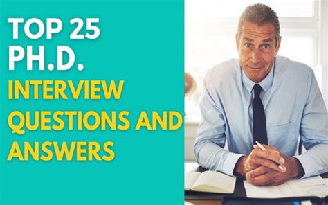 Top 25 Phd Interview Questions And Answers In 2022 Projectpractical