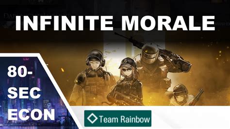 Unlimited Morale With R6s Ops 80 Second Economics Youtube