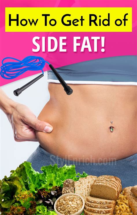 How To Get Rid Of Side Fat On Waist Using Natural Diet And Exercise