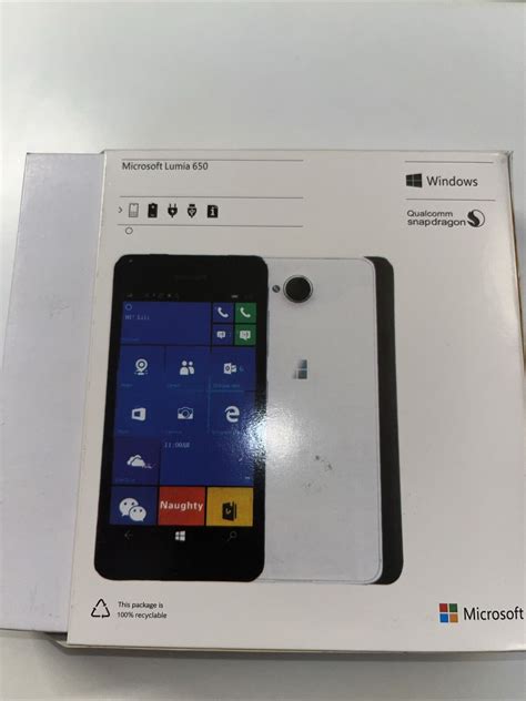 Microsoft Lumia 650 16gb White Unlocked Smartphone 6438158756571