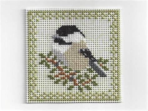 Birds Of The Air Chickadee Counted Cross Stitch Chart Pdf Instant