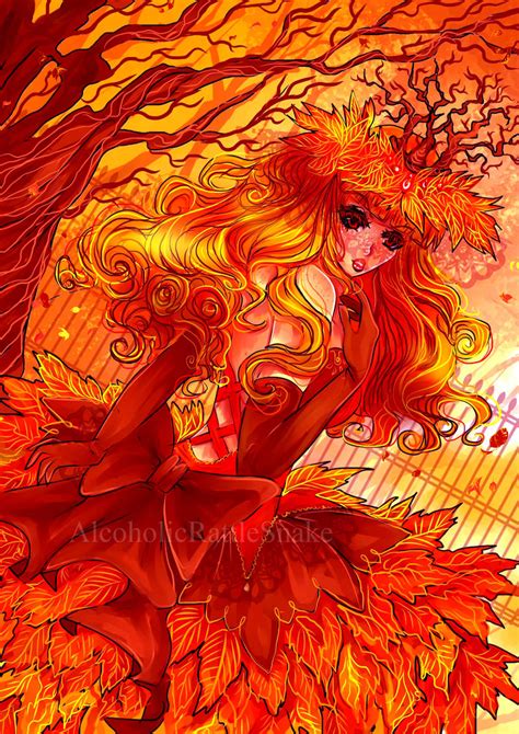 Lady Autumn By Ysenna On Deviantart