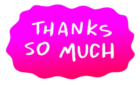 Thank You So Much Sticker by megan motown for iOS & Android | GIPHY