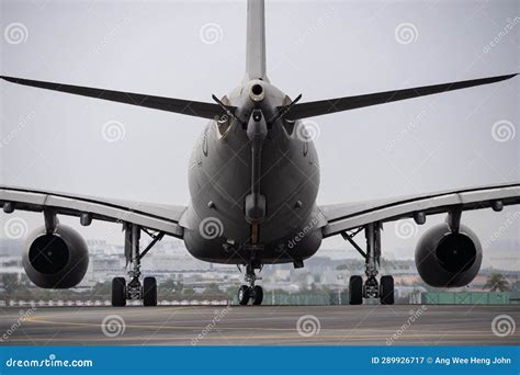 Airbus A330 Multi Role Tanker Transport MRTT Rear View Of Aerial