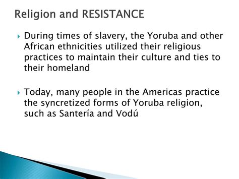 Ppt Religious Beliefs And Practices Of The Yoruba Powerpoint