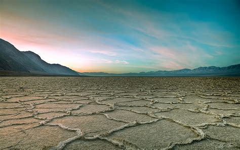 사막 소금 호수 자연 평원 하늘 데스 밸리 풍경 산 캘리포니아 패턴 Hd 배경 화면 Wallpaperbetter