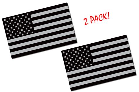 Most black american flags are either entirely black with no other distinguishable feature, or in black and white, with black replacing the red stripes and blue square. 2 Pack - 5X3 Black American Flag Decal Anti Flag