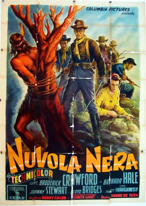 NUVOLA NERA THE LAST OF THE COMANCHES Cine western Películas del oeste Carteles de cine
