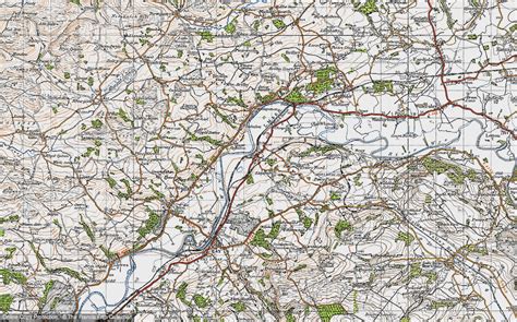 Historic Ordnance Survey Map Of Clifford 1947