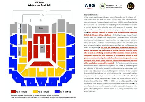 Bukit jalil 9pax lrt axiata arena cozy dairesi, misafirleri saunaya. Tickets Priced At RM 198, RM 298, RM 398 Available Now ...