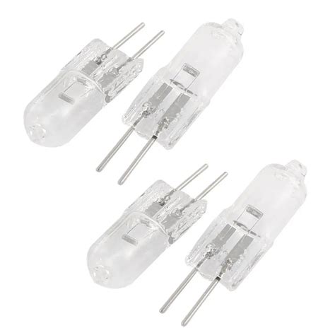 12v 20w 2 Pin G4 Base Halogen Light Bulb 4 Pieces Warm White In Halogen