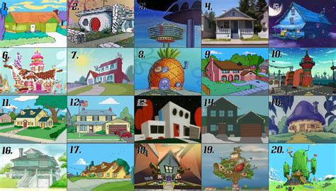 Houses Cartoon Shows Cartoon House Cartoon