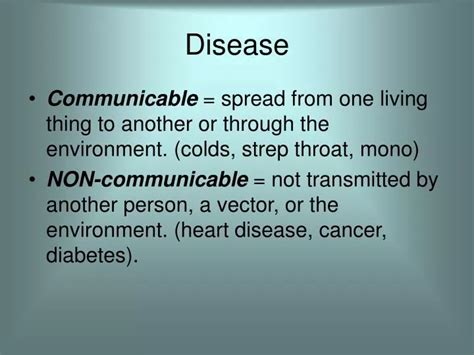 Ppt Disease Powerpoint Presentation Free Download Id3885844