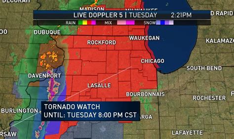 Severe Thunderstorm Warnings Issued Tornado Watch Remains In Effect