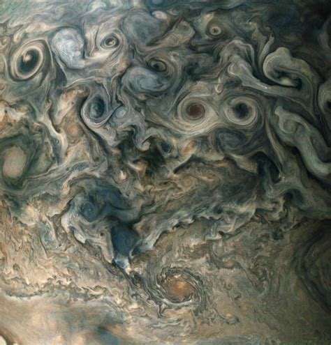 North Polar Storms On Jupiter The Planetary Society
