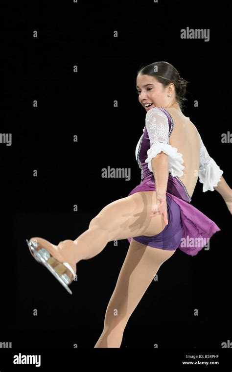 alissa czisny of the usa skates in the gala show at the 2008 homesense skate canada