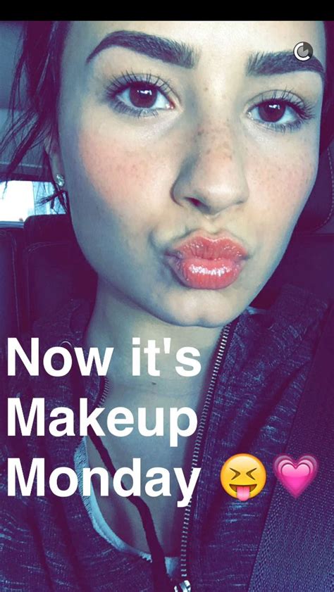 demi on snap chat 29th february