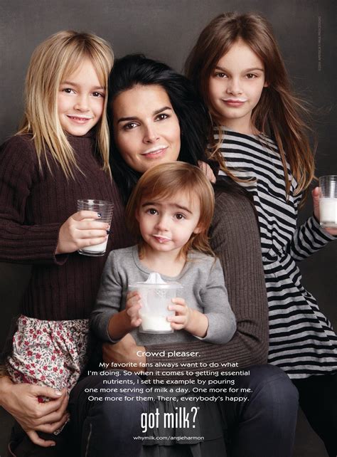 Angie Harmon In New Got Milk Ad Got Milk Ads Angie Harmon