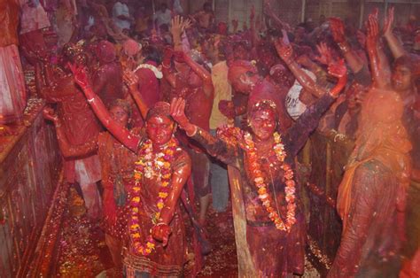 Holi Celebrations In Mathura Vrindavan Barsana And Nandgaon