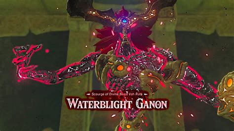 How To Beat Waterblight Ganon In The Legend Of Zelda Breath Of The