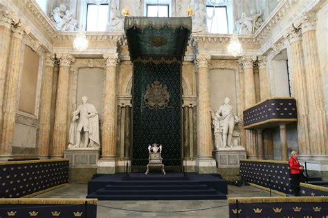 Stockholmthe Throne Room In The Royal Palace Throne Room Throne