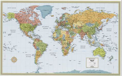 We`re All Over The World Myhosting Color World Map World Map Wall