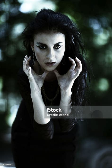 Scary Woman Stock Photo Download Image Now Adult Adults Only