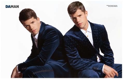Charlie And Max Carver Star In ‘double Trouble Photo Shoot For Da Man