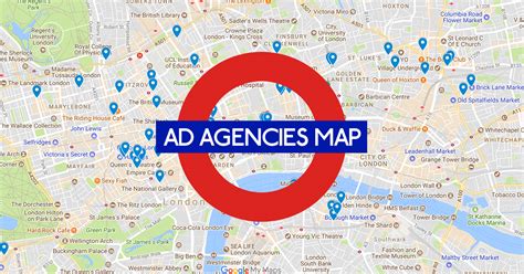The London Advertising Agencies Mapllllitl