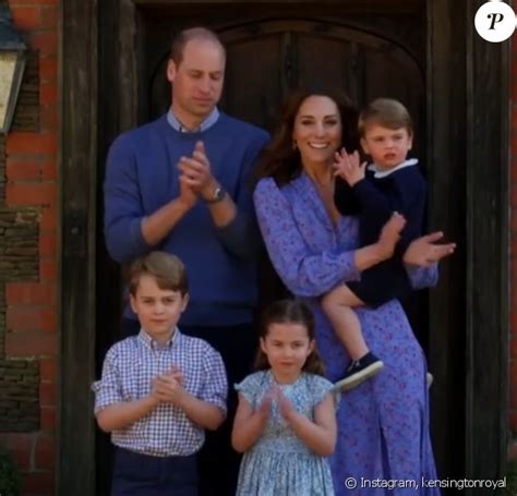 Kate Middleton William Et Leurs Enfants à La Télé Apparition