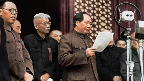 mao proclama la república popular china historia hoy
