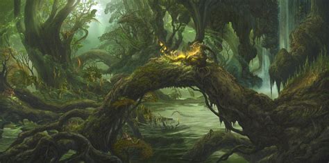 Fantasy Landschaft Magisch Wallpaper Fantasy Landscape Fantasy Forest Creature Artwork