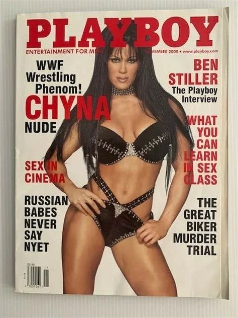 Chyna November Playboy Magazine Wwe Diva Wrestling Picclick