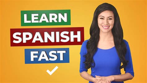 How To Learn Spanish Fast Easy Spanish Course Youtube