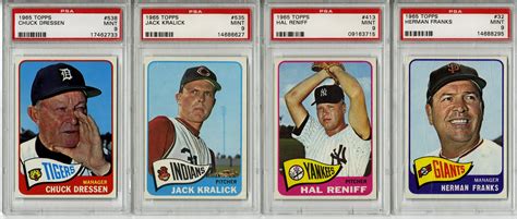 Lot Detail 1965 Topps Psa Mint 9 Collection 40