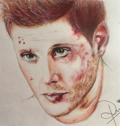 Dean Winchester Drawing By Ruu By Ruu123 On Deviantart