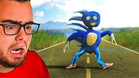 Reacting To Sonic But Its Very Weird Sanic Youtube