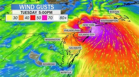 Strongest Winds Since Superstorm Sandy Could Bring Widespread Power