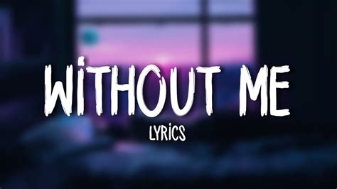 Текст halsey — without me. Halsey - Without Me (Lyrics) - YouTube