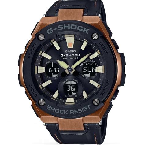 All our watches come with outstanding water resistant technology and are built to withstand extreme. Casio G-Shock G-Steel Men's Rose Gold Radio-Controlled ...